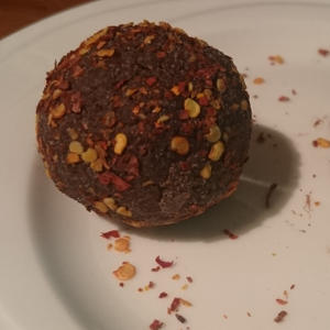 Chili-Chocolate-Portein-Balls
