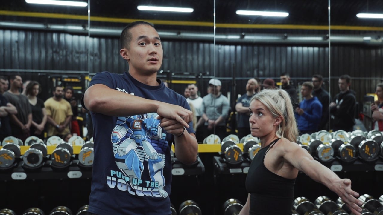 Shoulder training mechanics with Eugene Teo
