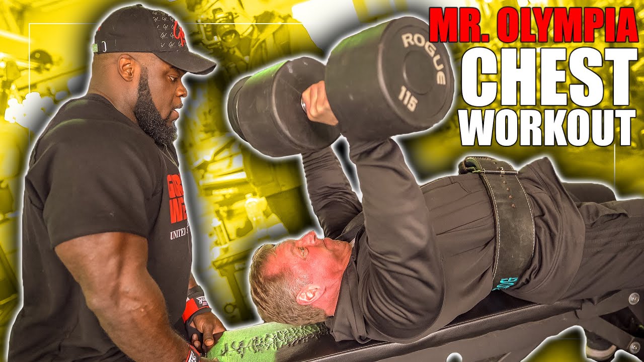 CHEST WORKOUT with Brandon Curry Mountain Dog Diet