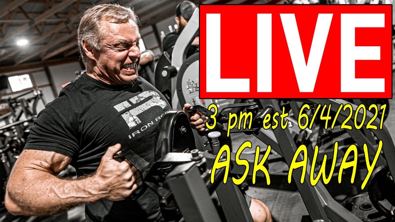 LIVE Q&A Ask Away (John Meadows) 3pm est