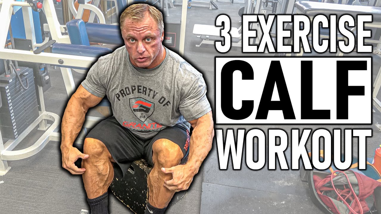 3 Exercise Calf Workout for MASS