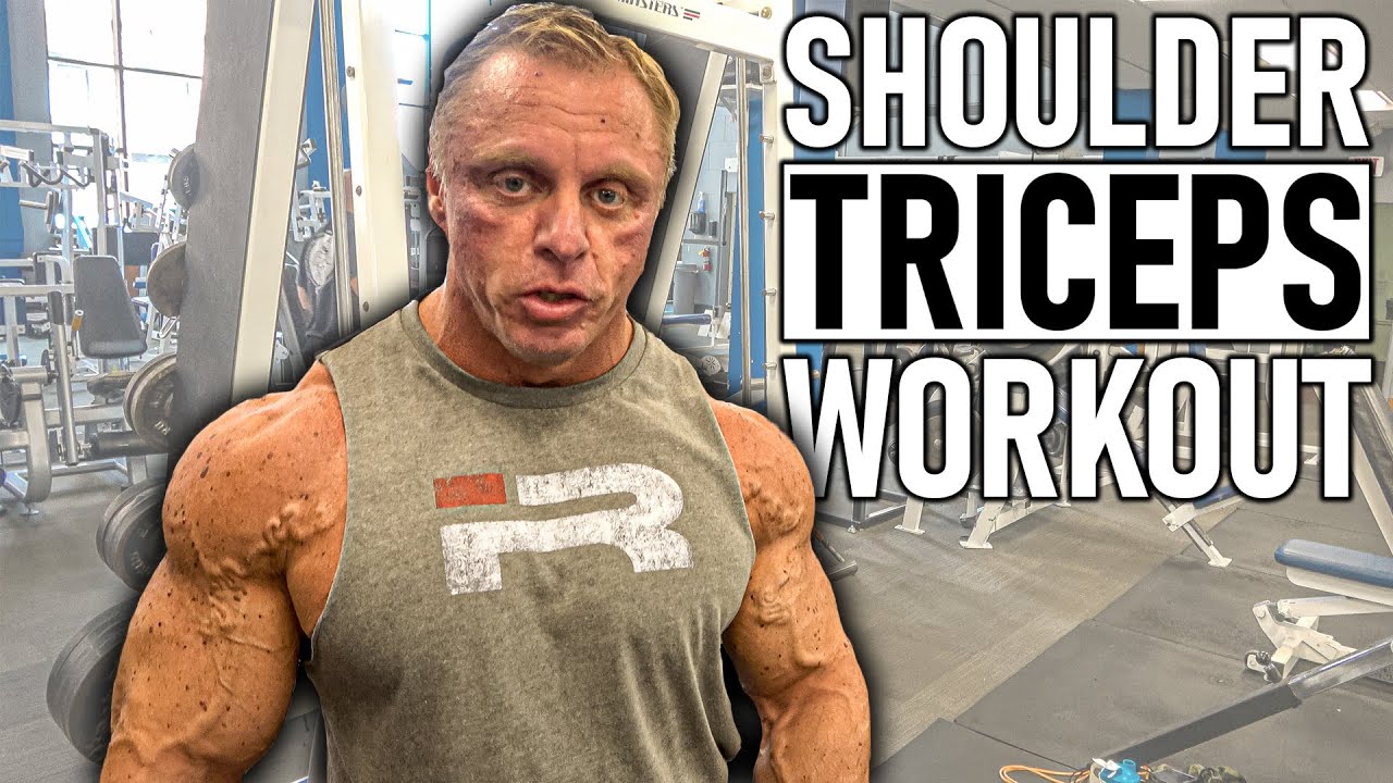 Shoulder & Triceps Workout For Mass "John Meadows"